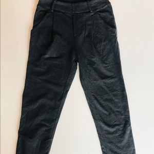 Lululemon Trouser Legging, Tapered Ankle, drk grey